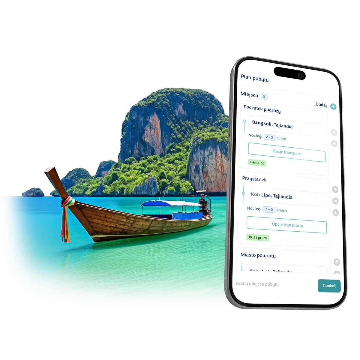 planowanie wycieczki